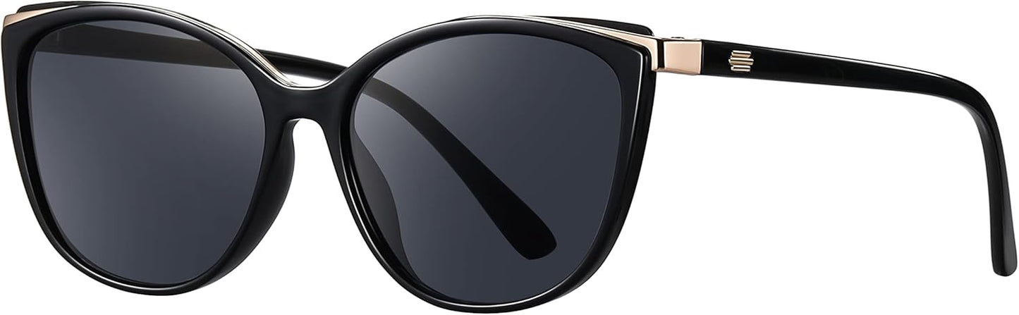 Trendy Cat Eye Sunglasses for Women Fashion Cateye UV400 Protection Glasses CL22017