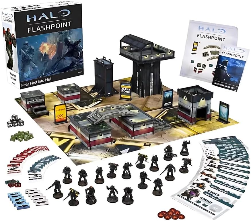 mantic Games, Halo: Flashpoint The Board Game - ODST Feet First Into Hell