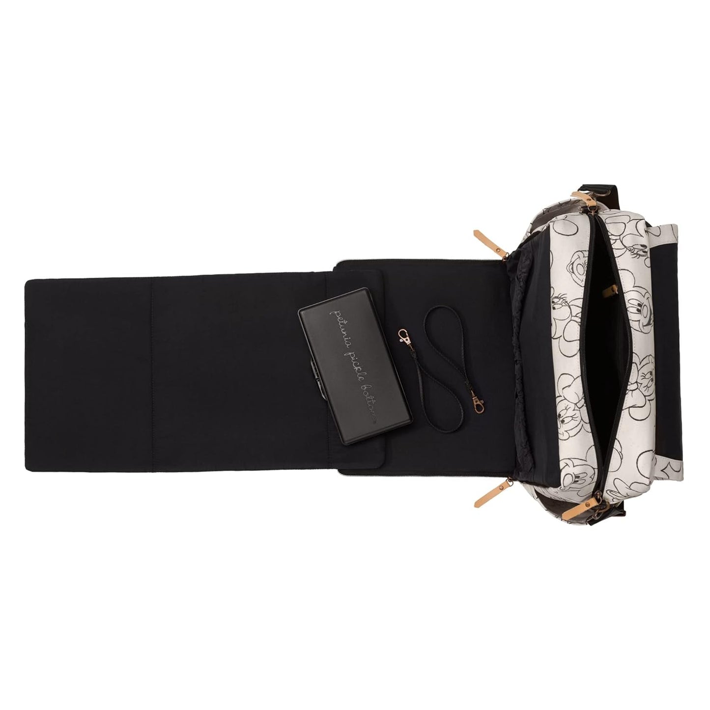 Petunia Pickle Bottom Boxy Backpack | Diaper Bag | Diaper Bag Backpack for Parents | Top-Selling Stylish Baby Bag | Sophisticated and Spacious Backpack for On The Go Moms | Sketchbook Mickey & Minnie
