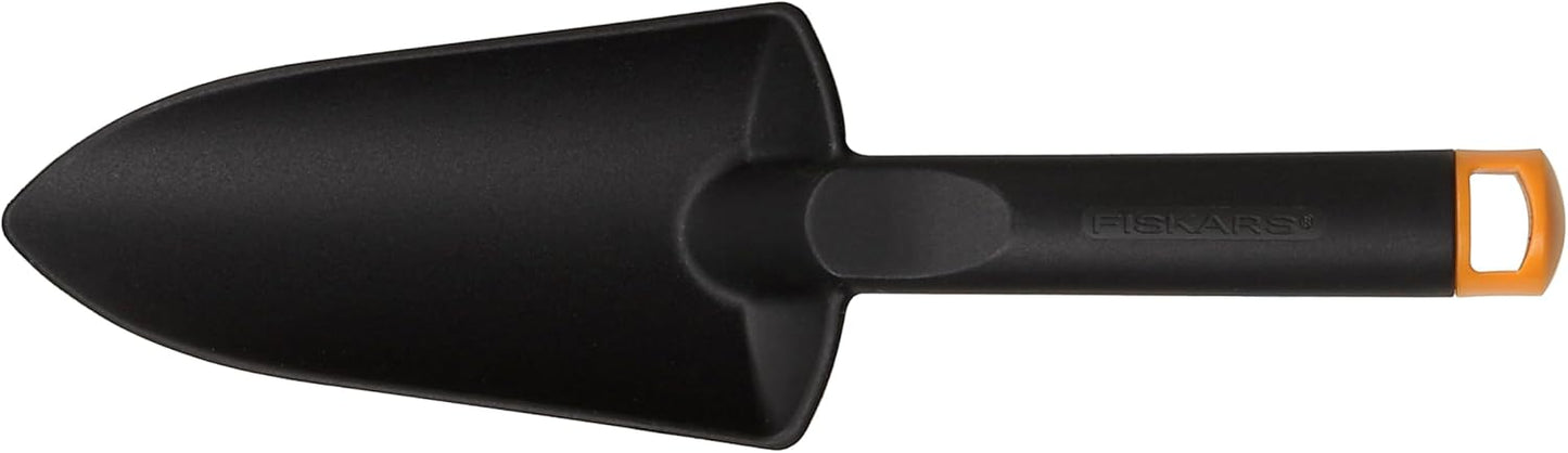 Fiskars Hand Trowel - Fiber Composite Gardening Hand Tool with Hang Hole - Lawn and Yard Tools
