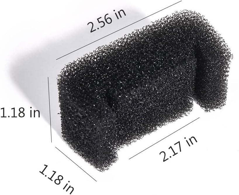 8Pack Cat Fountain Filter Sponges for Stainless Steel Fountains Replacement Foam Pre-Filter Sponges for Pet Dog Automatic Water Dispenser,U Shape