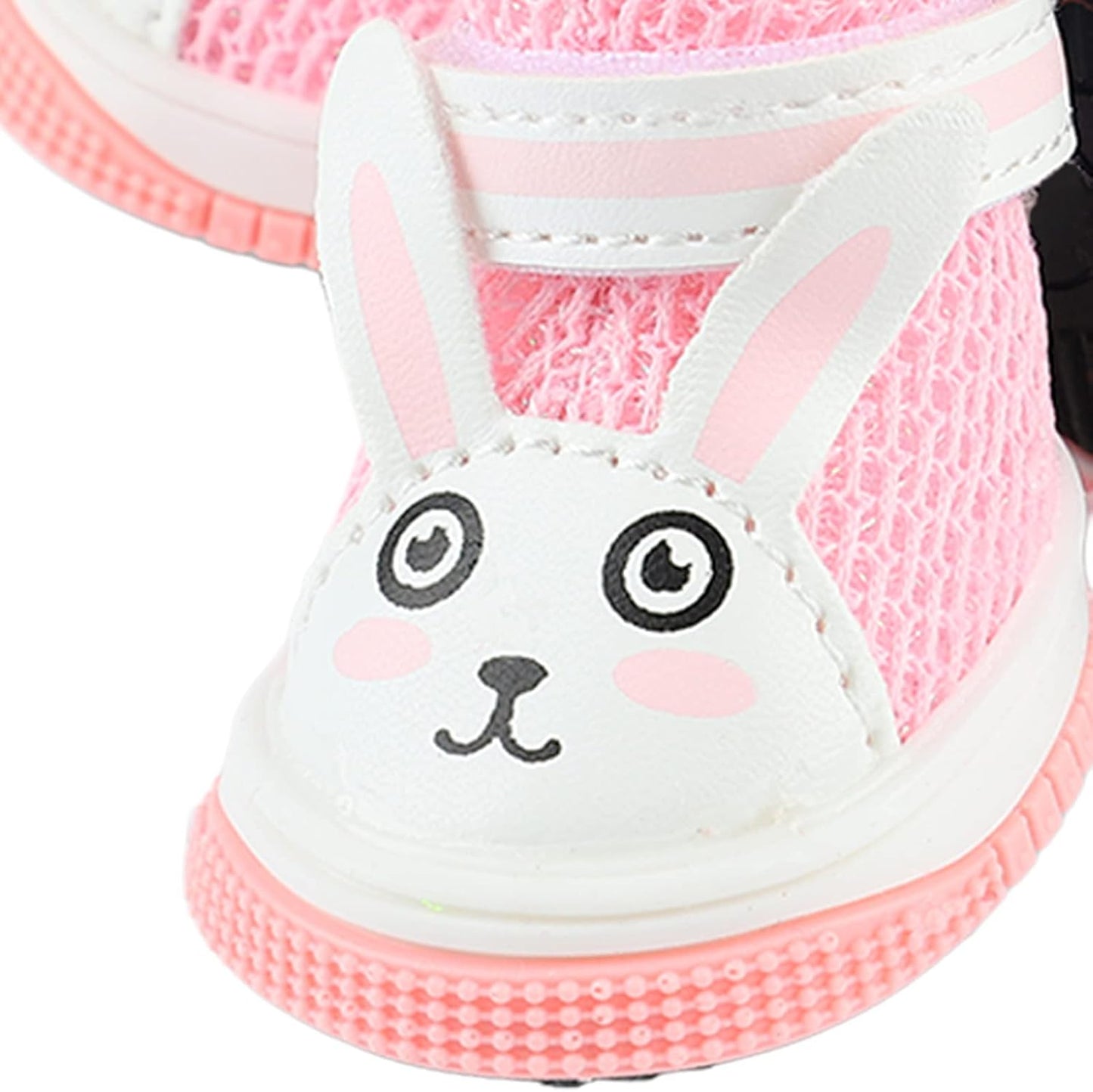 Yctze Breathable Lightweight Dog Shoes - Cute Mesh Puppy Boots for Spring Summer, Hot Pavement Summer Puppy Dog Boots Nonslip Small Dog Shoes for Protection and Comfort, Winter Snowy Day