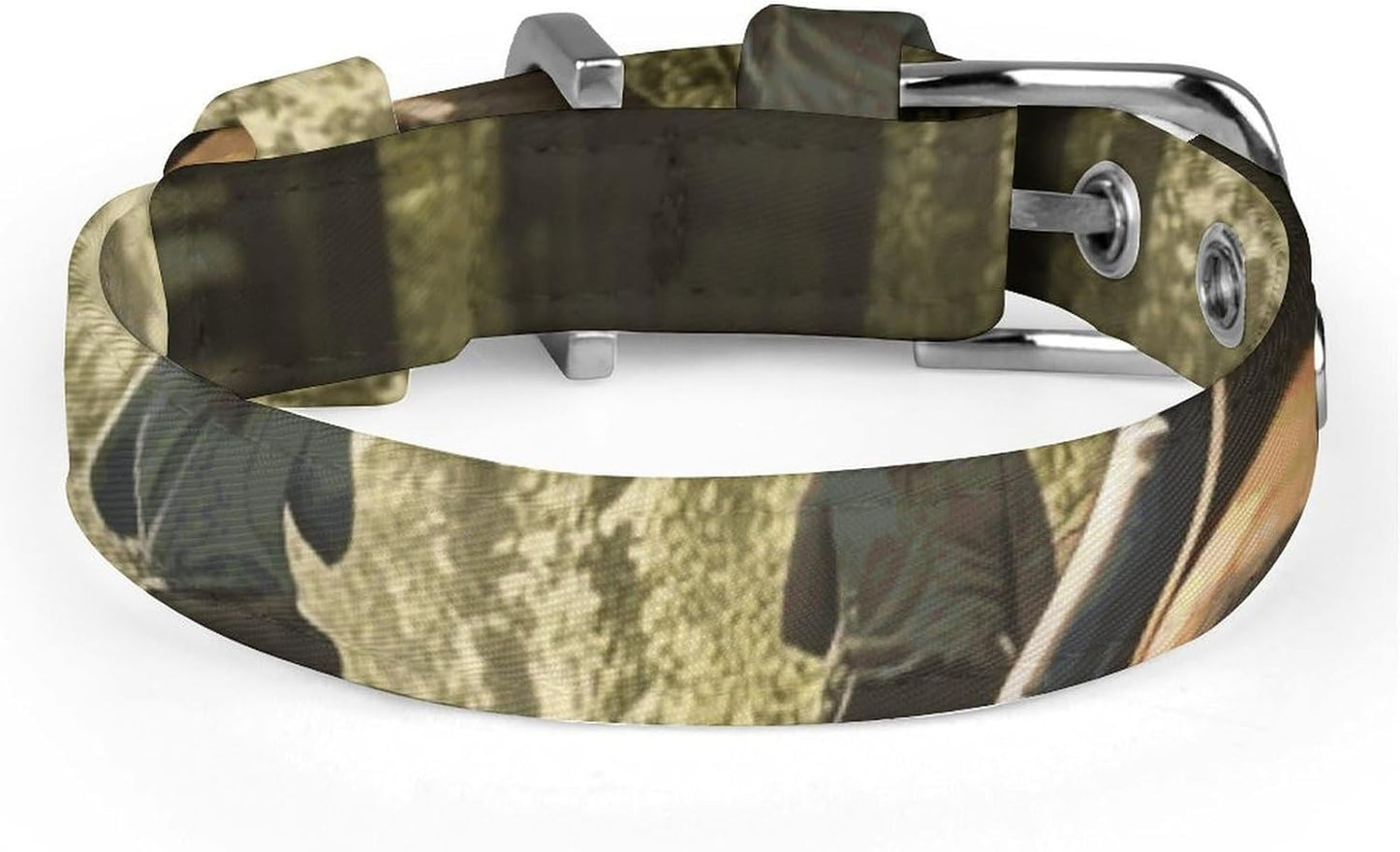 Horseback Riding on The Trails Dog Collar with Buckle Adjustable Martingale Pet Collars Cute Female Male Puppy Collar Soft Waterproof Cat Collars for Small Medium Dogs