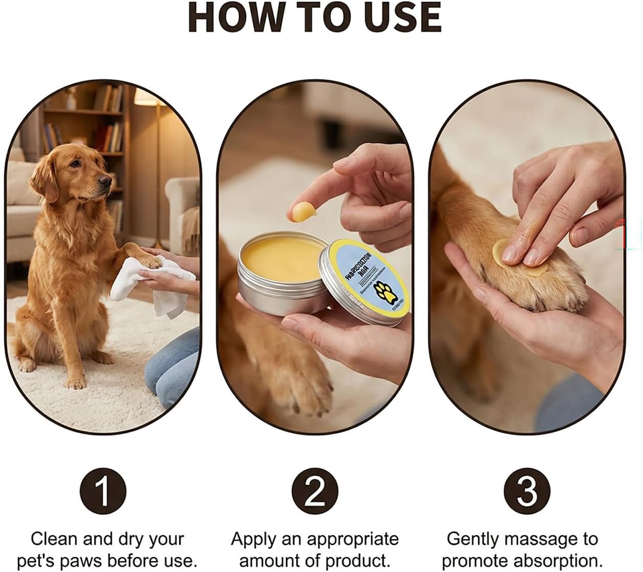 Dog Nose Balm - 50g Moisturizing Soothing Lick-Safe Cream Tool, Dry Snout Gear, Pet Puppy Bulldog Function, Feet Claw Wellness Category, Care Bath Home Outdoor Winter Travel Indoor