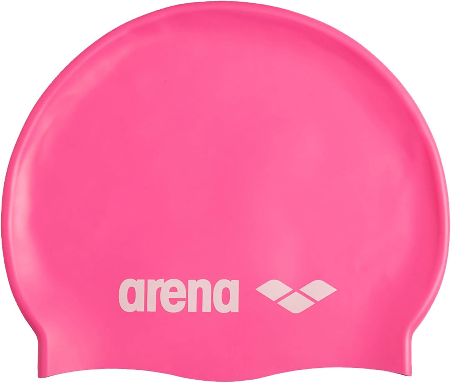Arena Classic Unisex Soft Silicone Swim Cap for Women and Men, Intensive Training Comfortable Non-Slip Long Hair Swimming Hat