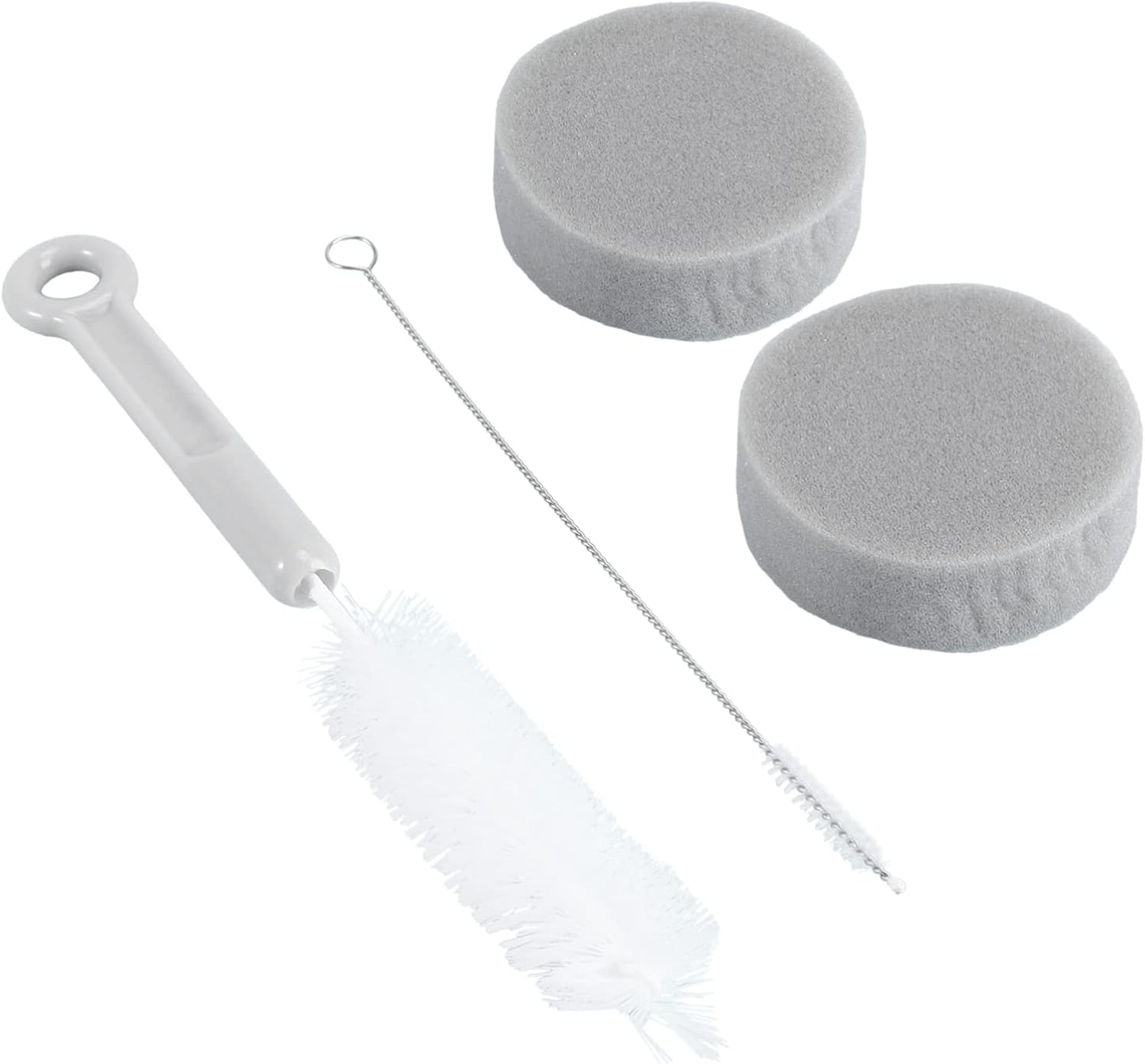 Baluue Portable Pet Bowl Cleaning Tools Pet Water Fountain Scrub Brush Set for Cats Dogs