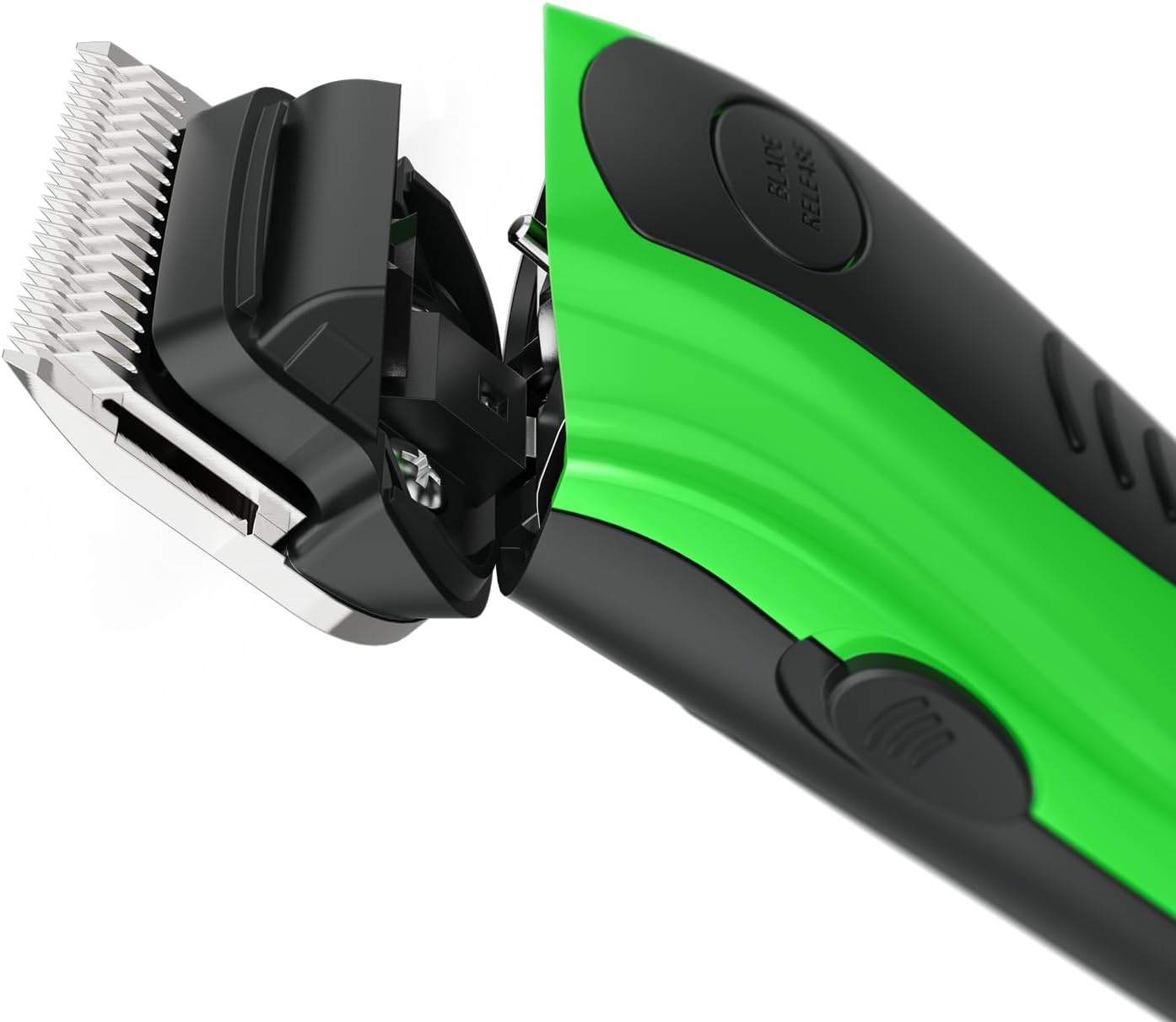 Andis Dr. Pol Easy Clip Versa Clipper Kit - Complete Grooming Solution with Detachable Blades, Attachment Combs, Nail Clipper & More for Safe, Efficient Grooming of All Dog Types, Green, 561121