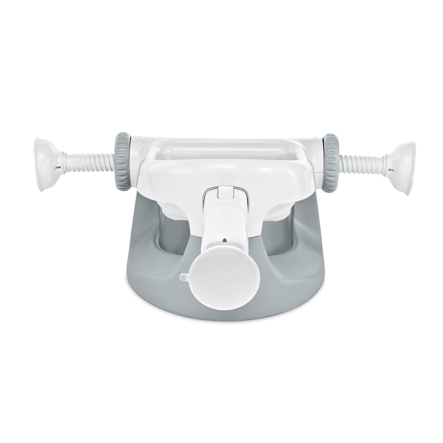 Ingenuity My Bath Seat for Sit-Up Baby Bathing, Sure & Secure Suction Cups, ASTM Safety Tested & Approved, Backrest for Assisted Sitting, Easy Setup & Storage, Gray