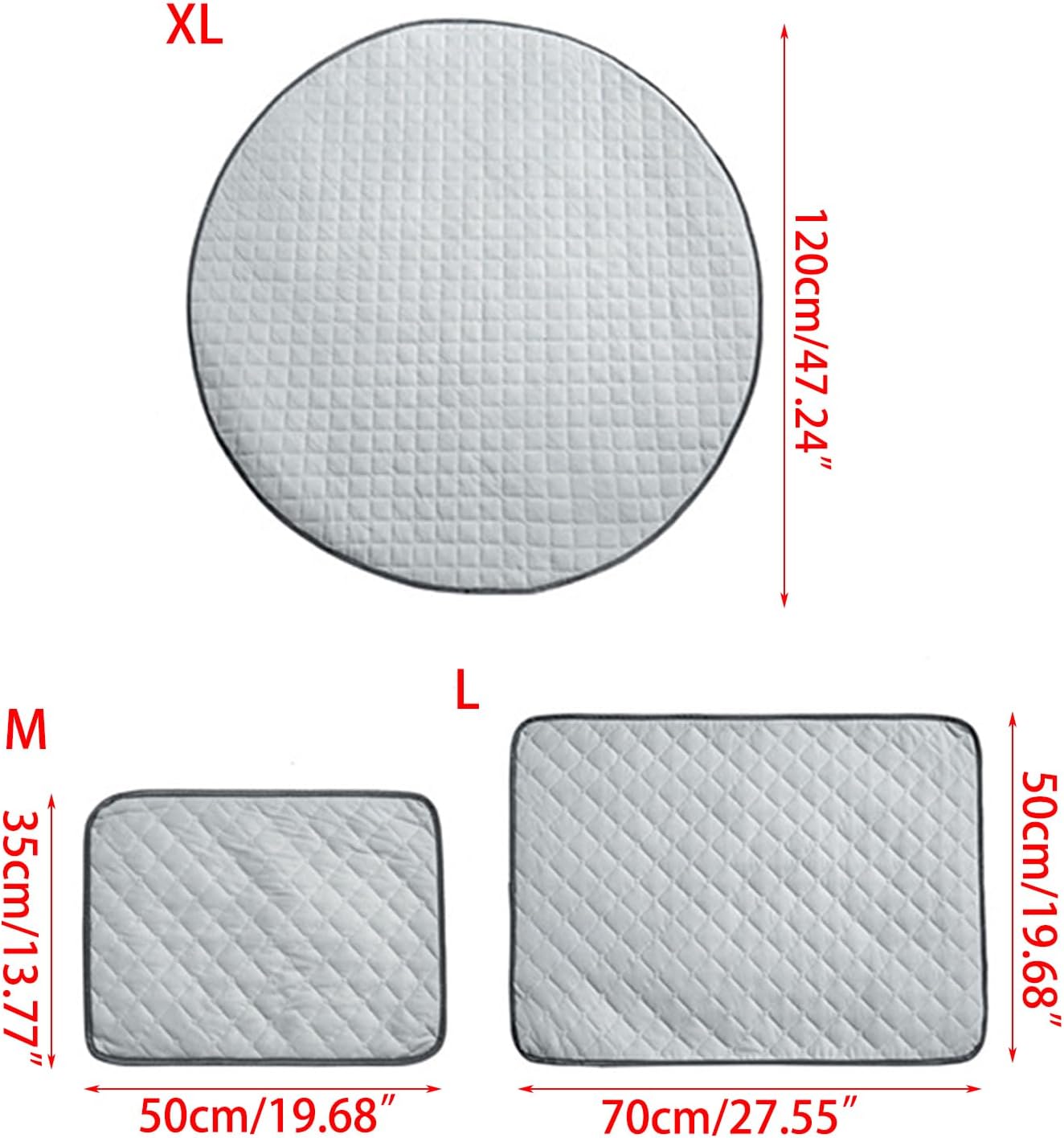 Dog Pee Pad Blanket Reusable Absorbent Diaper Backing Pet Supplies Washable Puppy Training Pad Pet Bed Mat