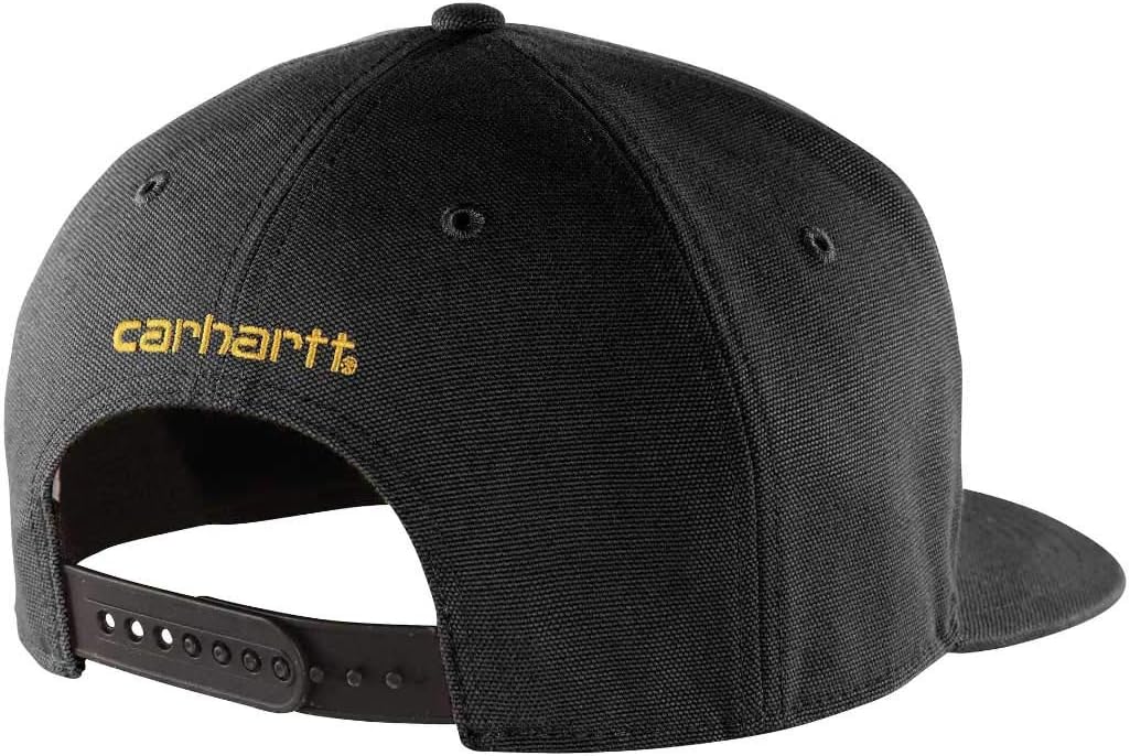 Carhartt Men's Firm Duck Flat Brim Cap