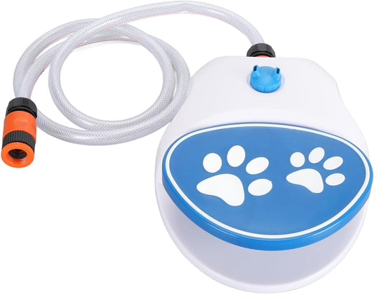 ZJchao Outdoor Dog Water Fountain Activated Sprinkler for Hydration Training for Large Small Dogs with Hose for Backyard Patio