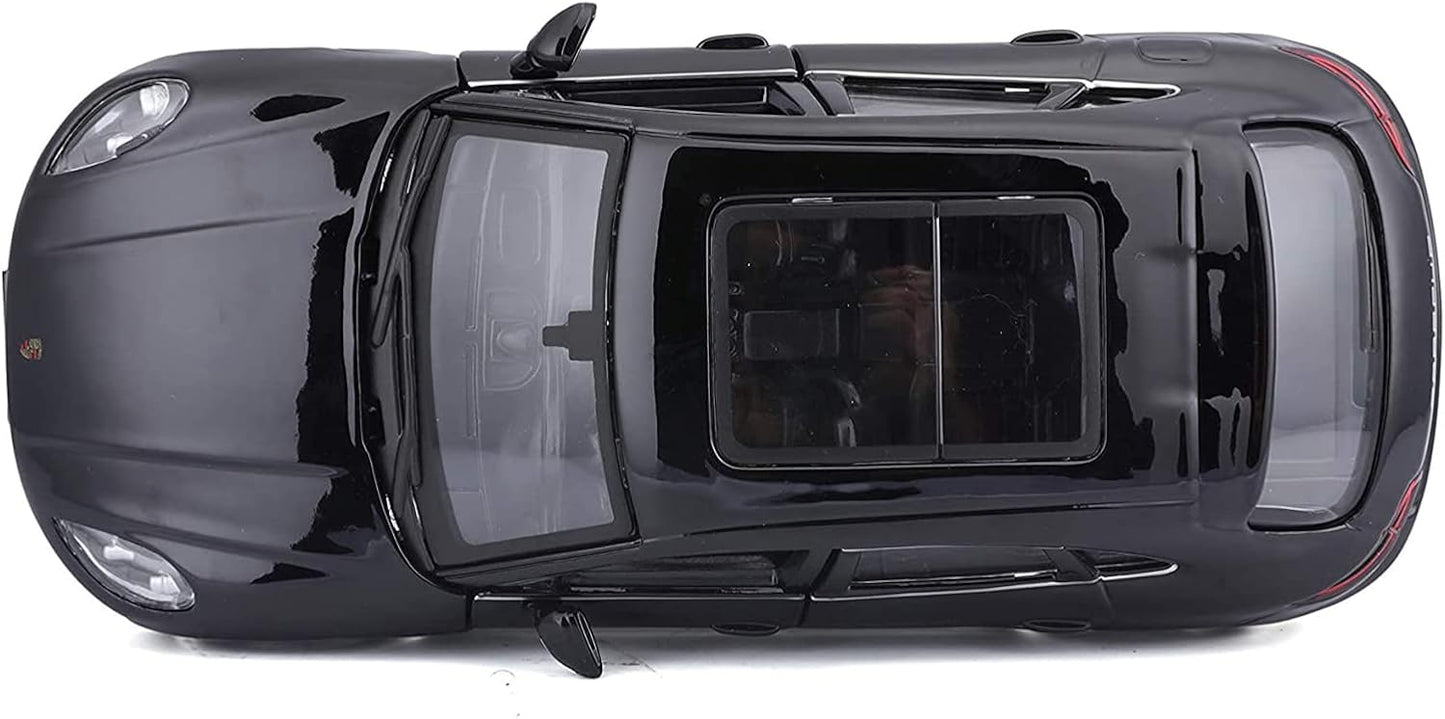 Bburago 1:24 ScalePorsche Macan Diecast Vehicle, Metallic Black