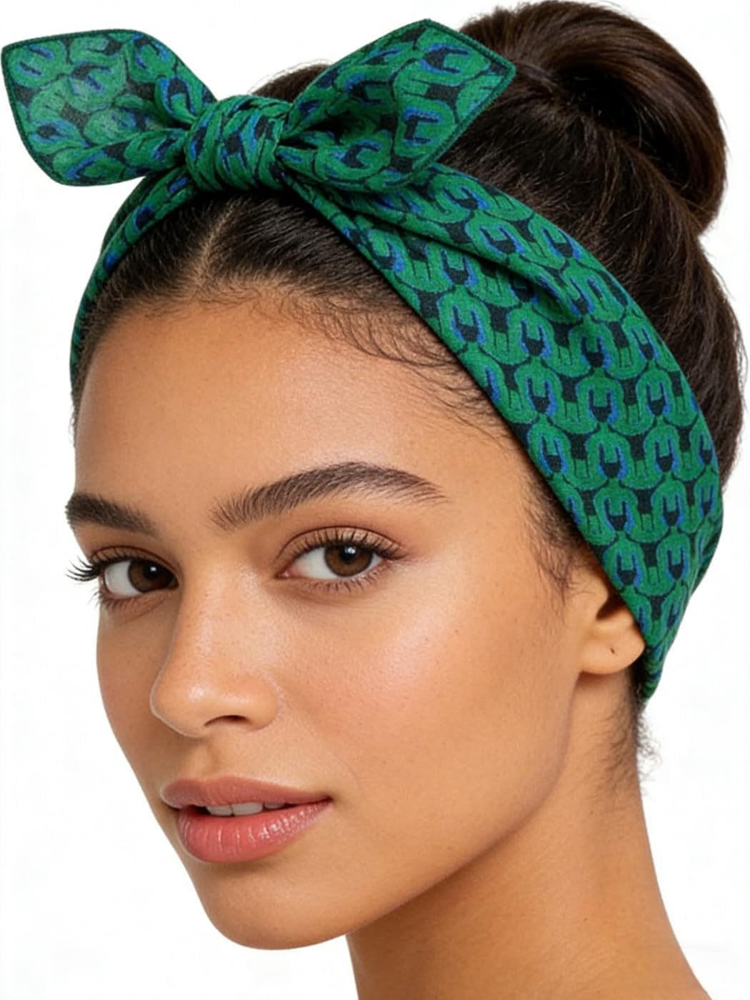 Unisex Cotton-Blend Bandana, Head Scarf, Headband, Head wrap, Hair Neck Scarf for Women Men 22 x 22 inch