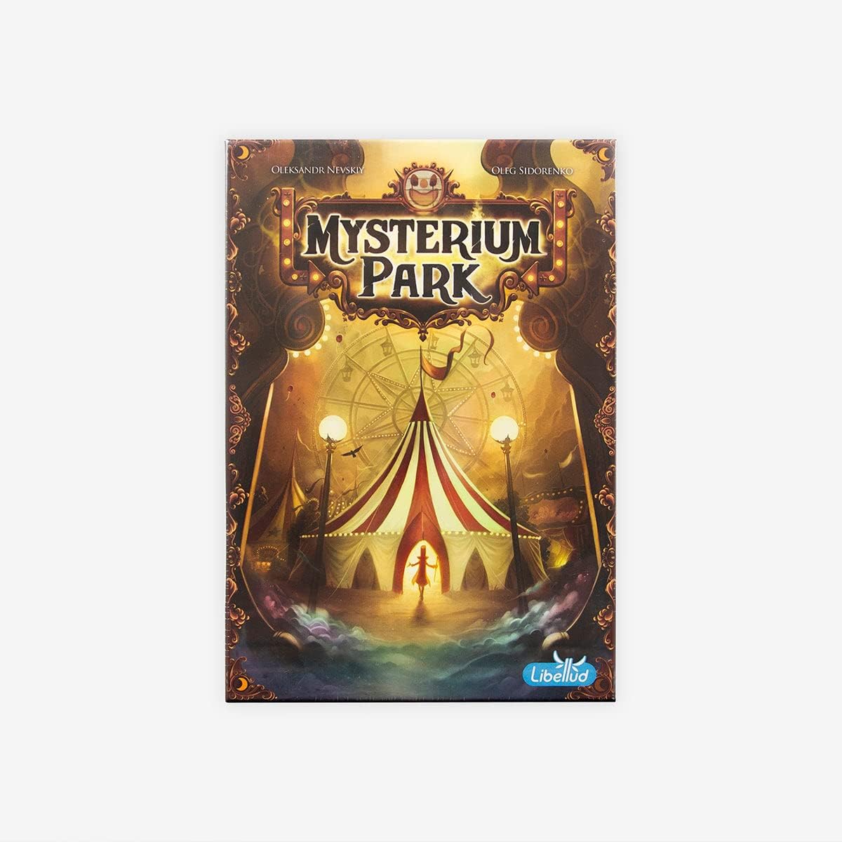Asmodee Mysterium Park Board Game - Uncover Dark Secrets in a Charming Carnival Setting, Cooperative Mystery for Kids & Adults, Ages 10+, 2-7 Players, 28 Minute Playtime