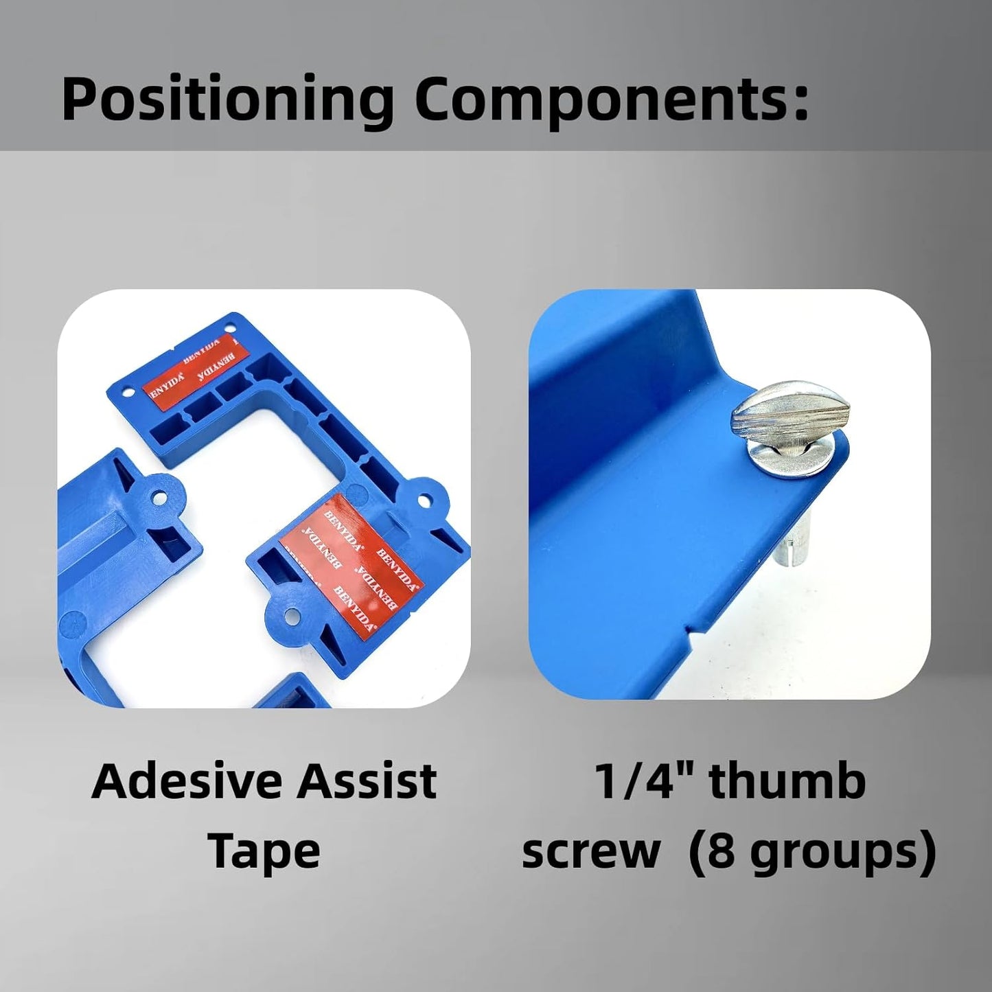 Safety Positioning System for Caster Positioning Set((Pack of 2)