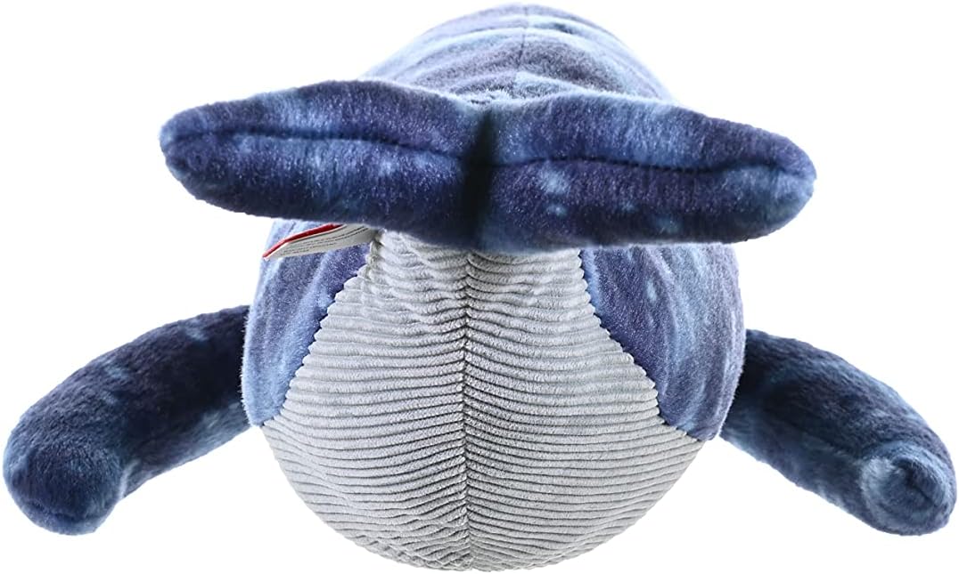 Wild Republic Blue Whale Plush, Stuffed Animal, Plush Toy, Gifts for Kids, Cuddlekins 20 Inches