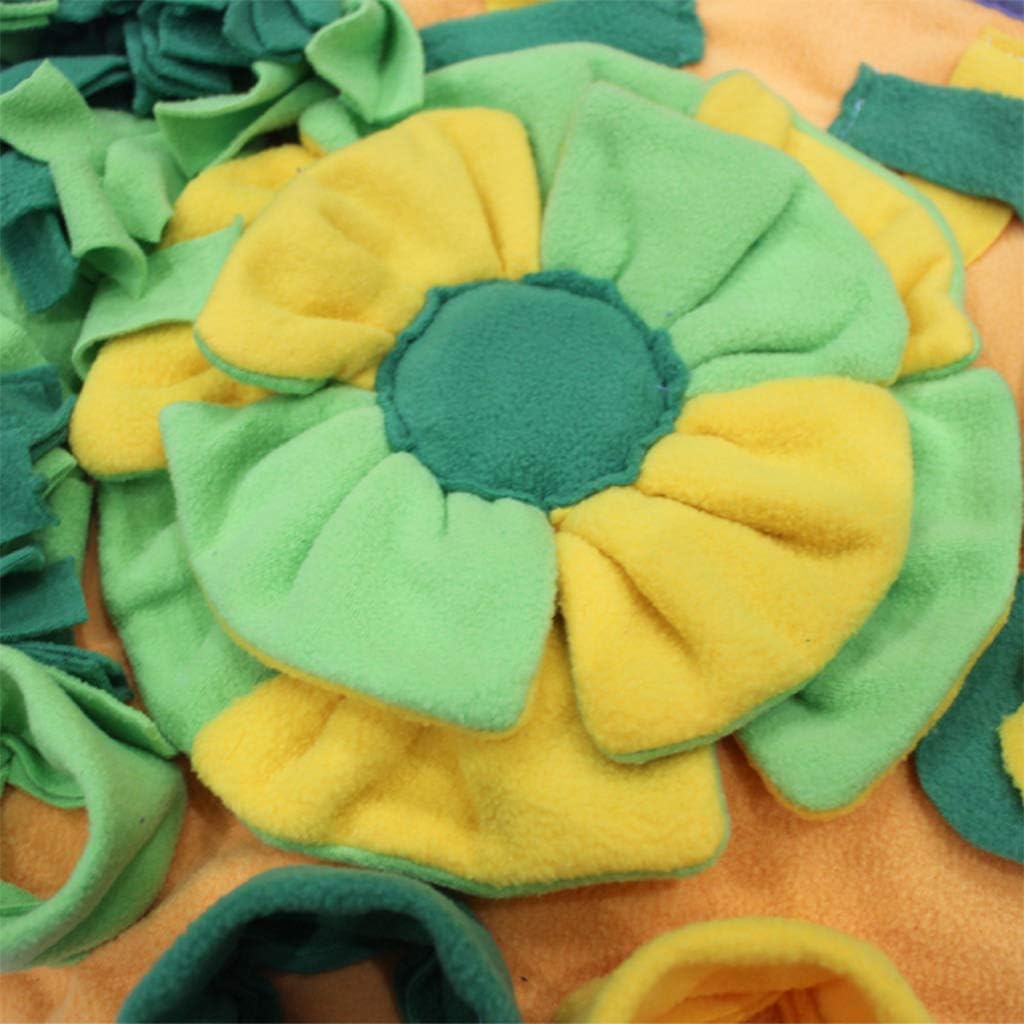 Pet Dog Snuffle Mat Nose Smell Training Blanket Sniffing Pad Slow Feeding Bowl Food Dispenser Carpet Relieve Stress