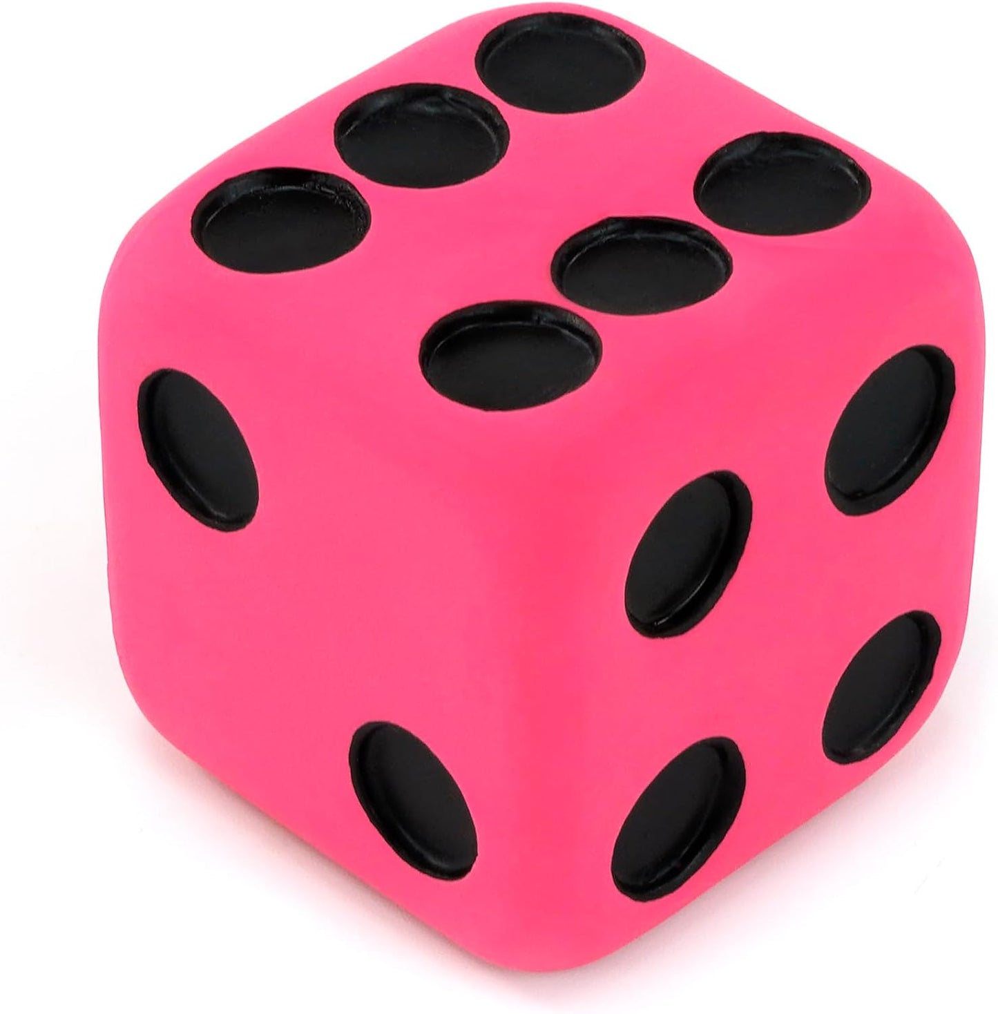 CHIWAVA 4 Pack 1.7" Squeaky Latex Dog Toys Dice Puppy Fetch Interactive Play for Small Dogs