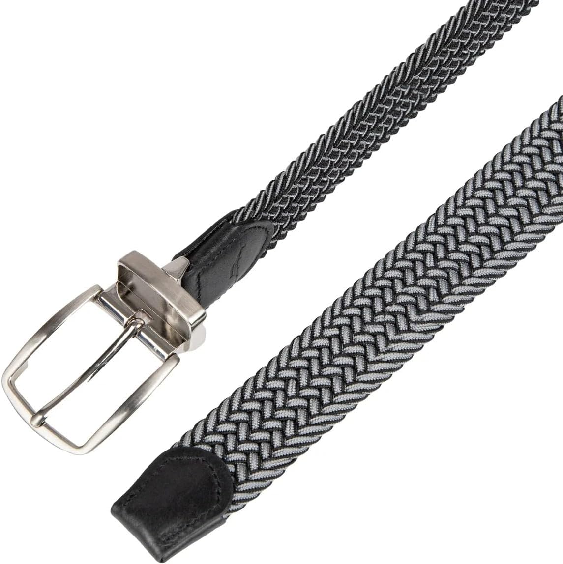 Tommy Bahama Men's Fully Adjustable Stretch Woven Fabric Web Belt - Casual Comfort for Work, Weekend & Vacations