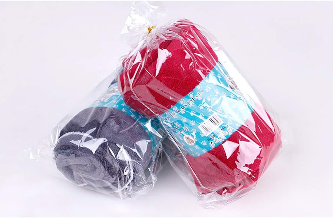 3 Large Pet Blankets, 20"*27" Coral Velvet Cat Dog Bed Warm Soft Crate Mat Washable Pet Pad