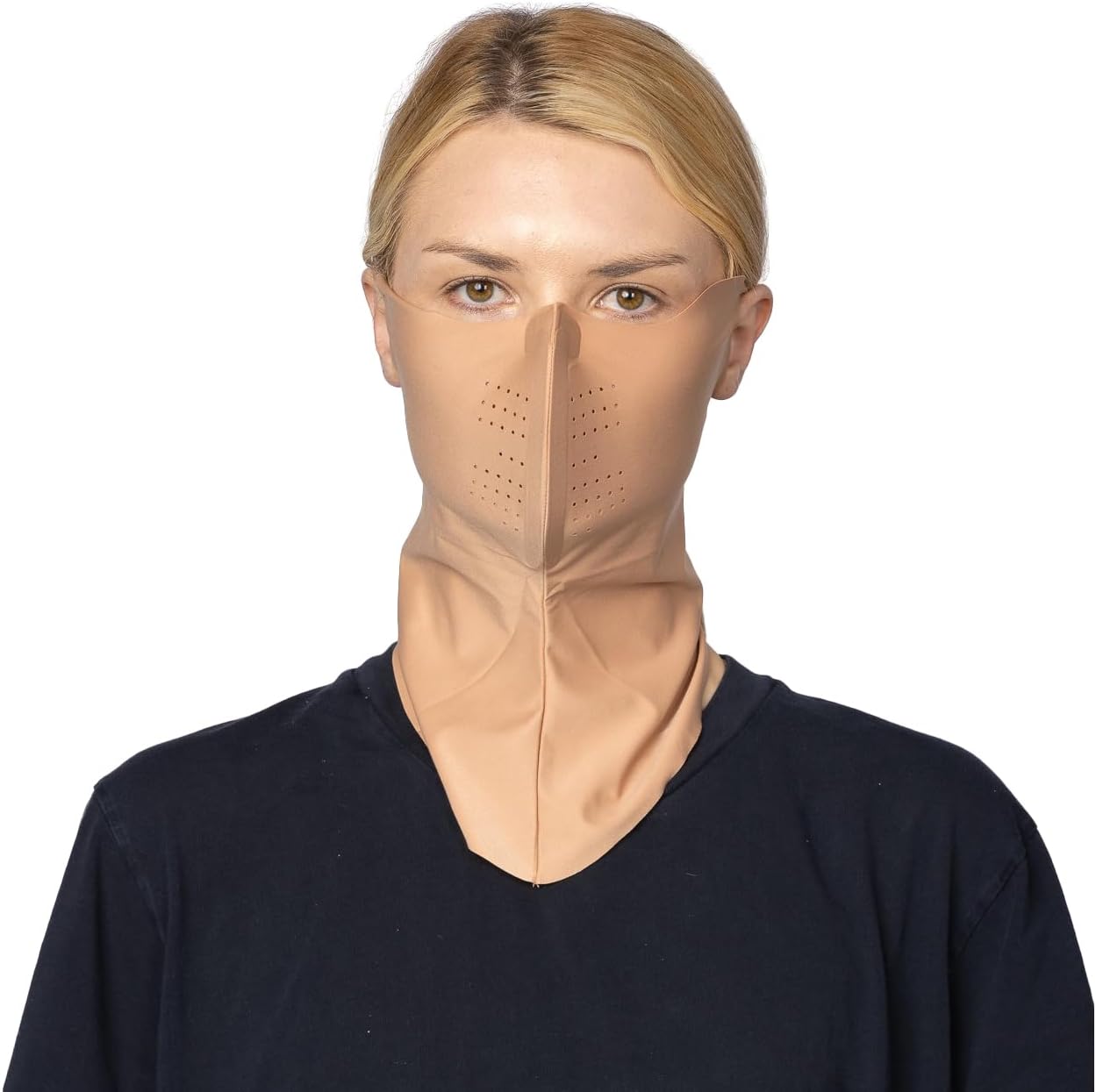 Korean UPF 50+ UV Sun Protection Face Mask – Cooling Breathable Neck Cover for Golf, Fishing, Hiking – Made in Korea