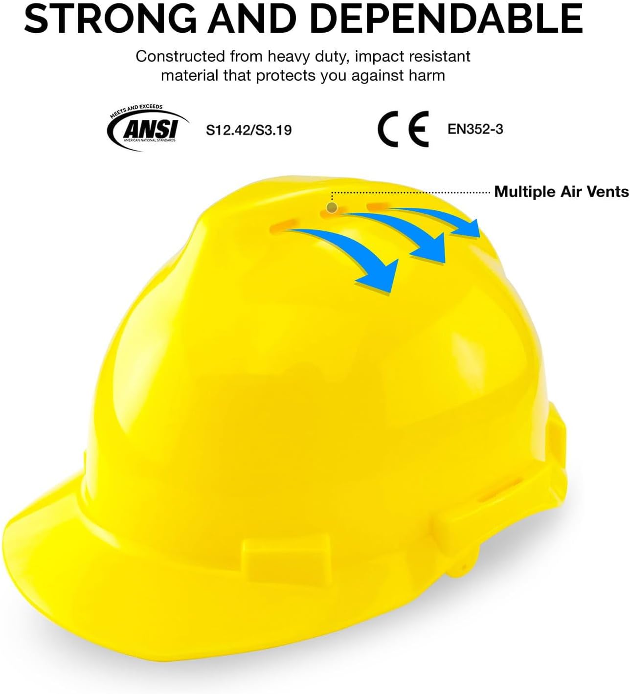 NEIKO 53880A Forestry Helmet for Safety with Shield and Earmuffs, Chainsaw Helmet with Face Shield, Hard Hat Safety Gear Equipment, Protective Face Shield and Mesh Shield for Face Protection