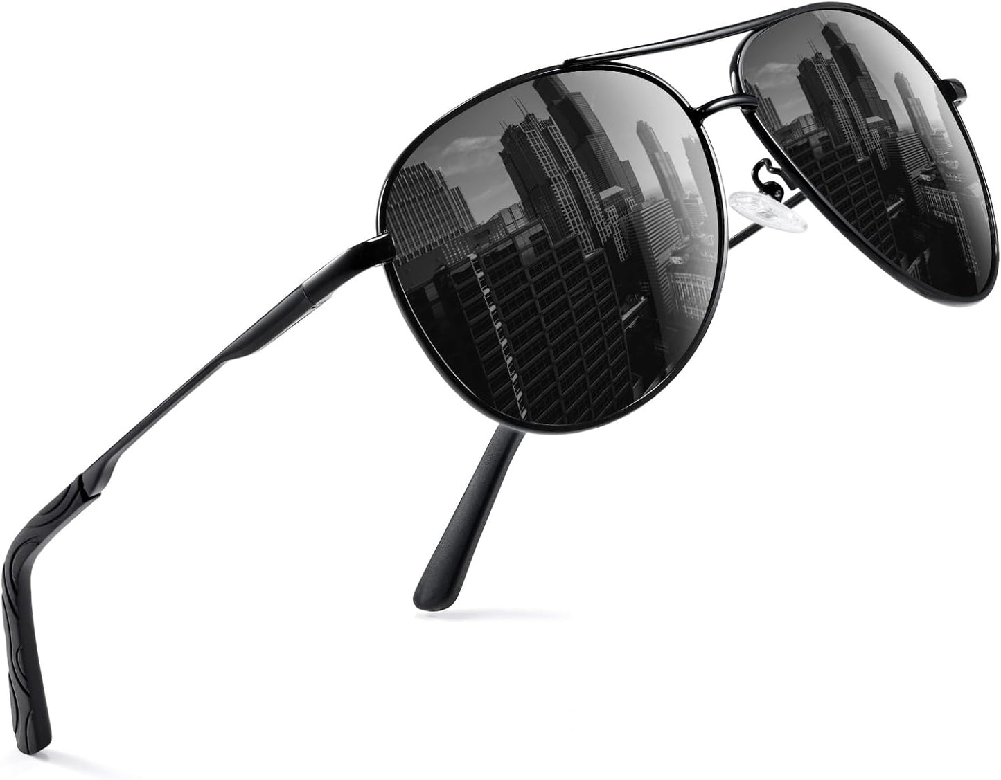 Sunglasses Men Polarized Aviator Sunglasses for Men Women Fishing Driving Sun glasses Metal Frame UV400 Protection