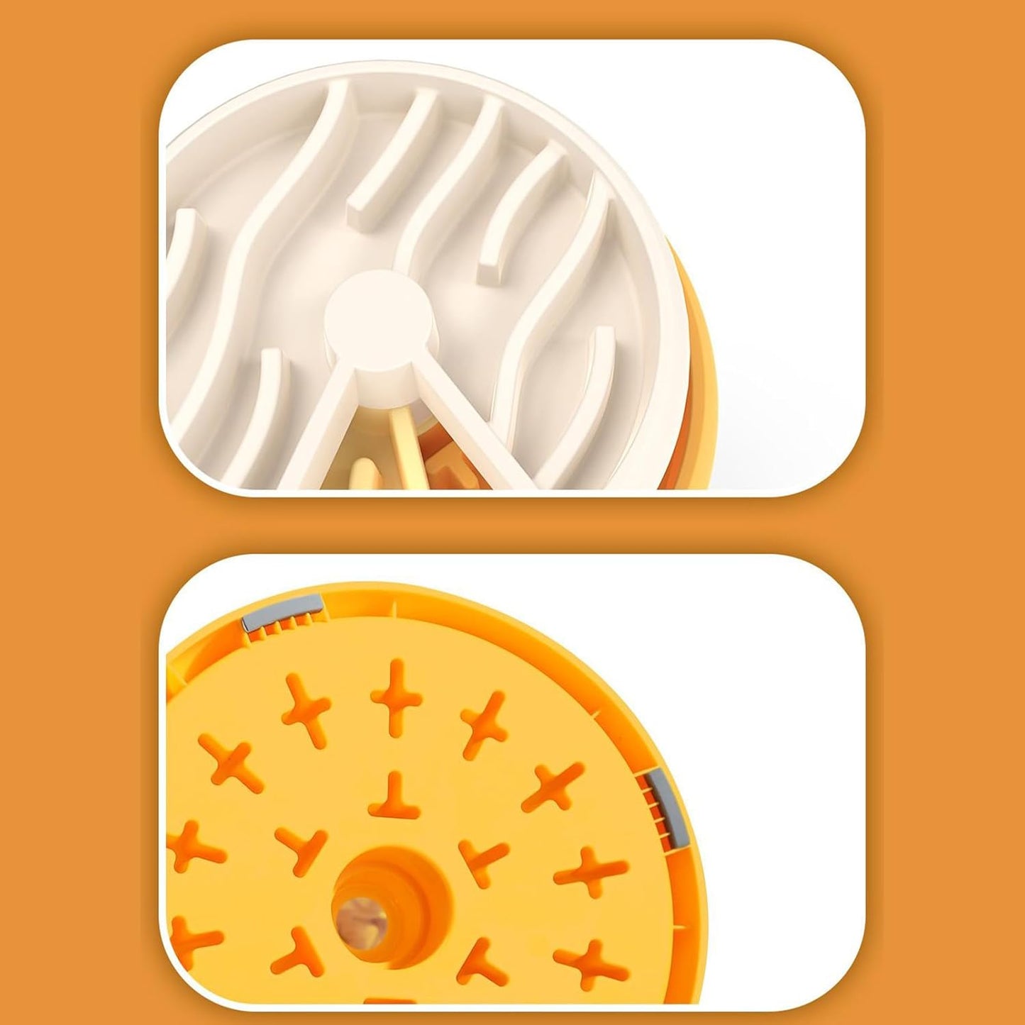 Interactive Slow Feeder Bowls, Puzzle Dog Food Dish, Pet Feeding Tool, Sturdy Design with Slow Eating Pattern, Pet Accessory for Puppy Cat Small Medium Breed Indoor Enrichment Boredom Prevention