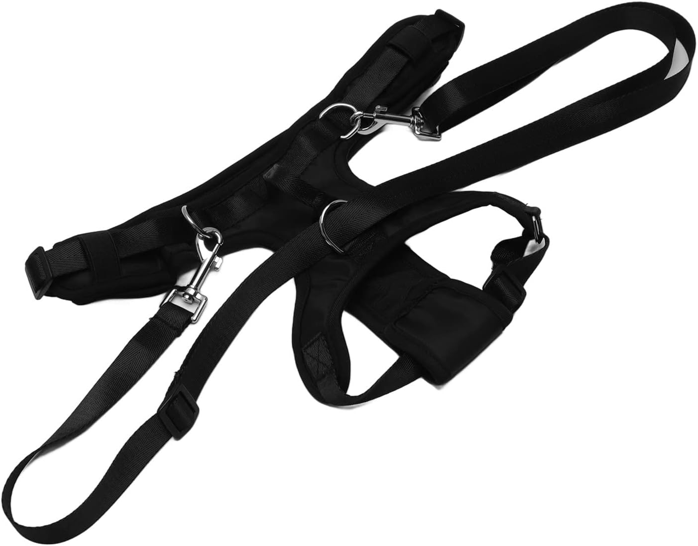 Dog Lift Sling Harness Soft Fleece Lined Portable Front Leg Support Assist Belt for Disabled Injured Elderly Pets Walking Aid (XL)