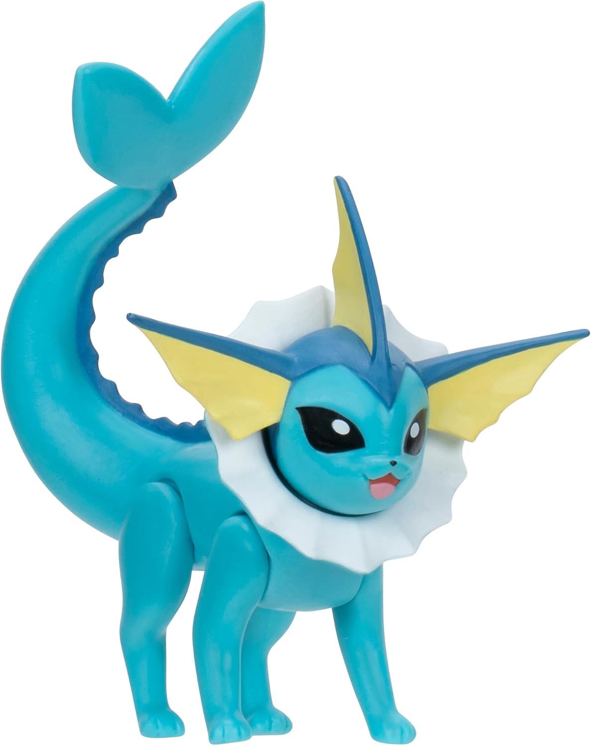 Pokémon Battle 3 Figure Set with Vaporeon, Litleo and Mankey, Articulated, Ages 4+ Collector Gift