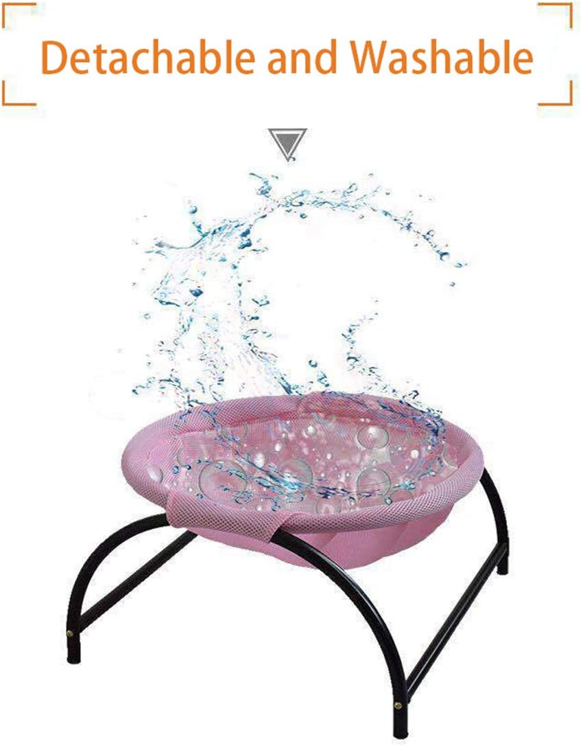 Cat Bed Cat Hammock Bed Elevated Pet Bed Detachable Bed for Kittens Puppies Sleeping Bed Indoor Outdoor Use