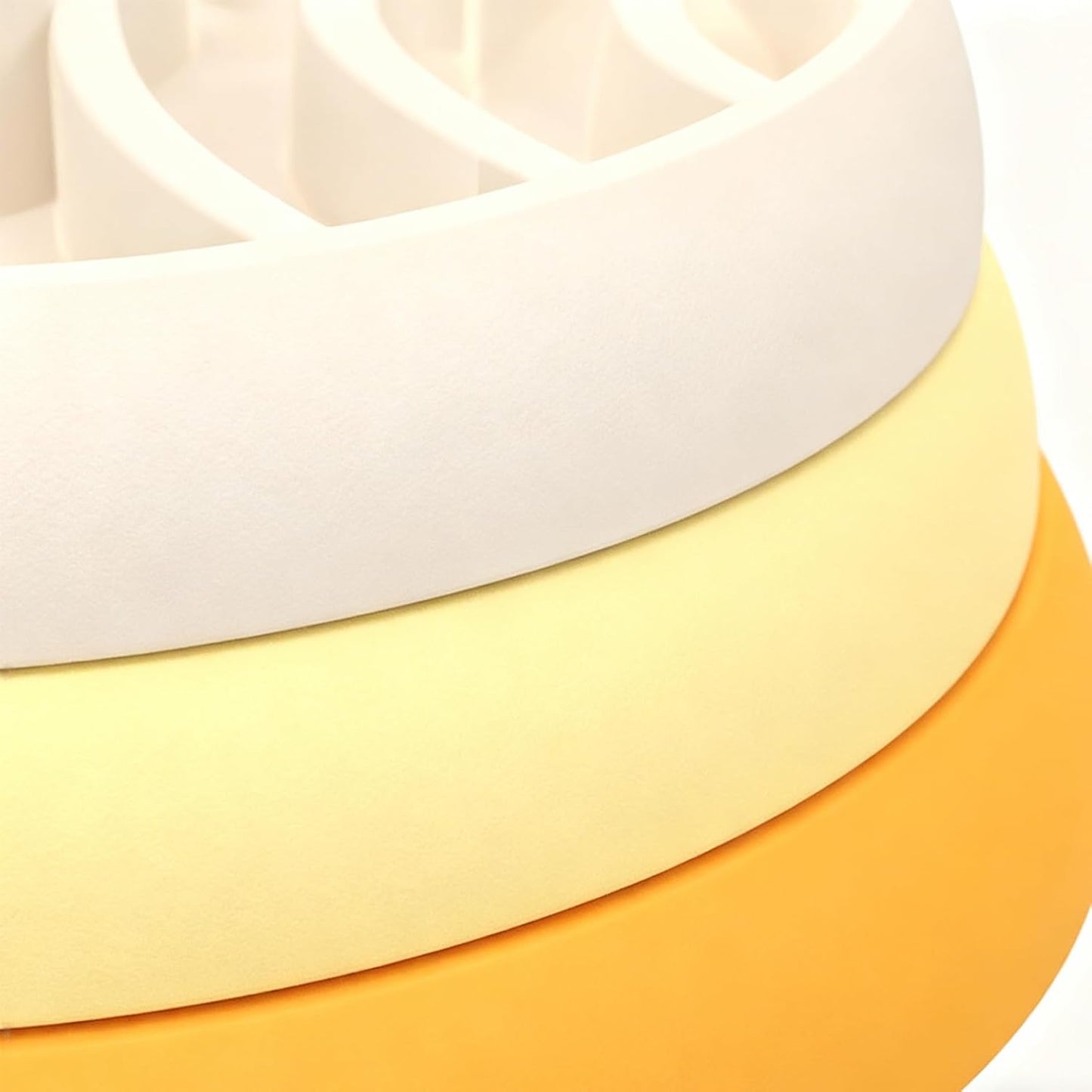 Interactive Slow Feeder Bowls, Puzzle Dog Food Dish, Pet Feeding Tool, Sturdy Design with Slow Eating Pattern, Pet Accessory for Puppy Cat Small Medium Breed Indoor Enrichment Boredom Prevention