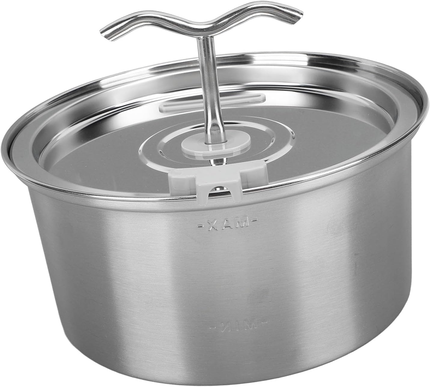 Stainless Steel Cat Water Fountain 3.2L Capacity Automatic Pet Drinking Fountain