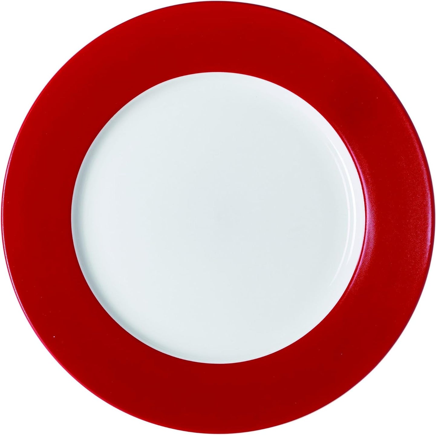 Pfaltzgraff Kenna Red 16-Piece Porcelain Dinnerware Set, Service for 4