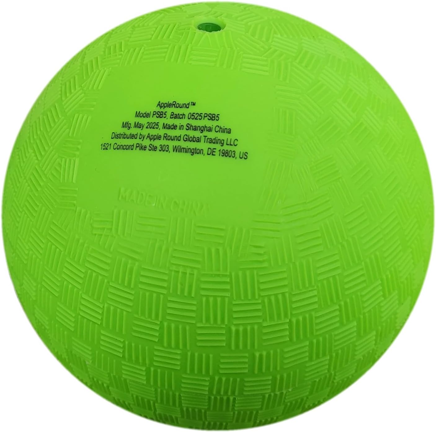 AppleRound 8.5-inch Dodgeball Playground Balls, Pack of 4 Balls with 1 Pump, Official Size for Dodge Ball, Handball, Camps and Schools