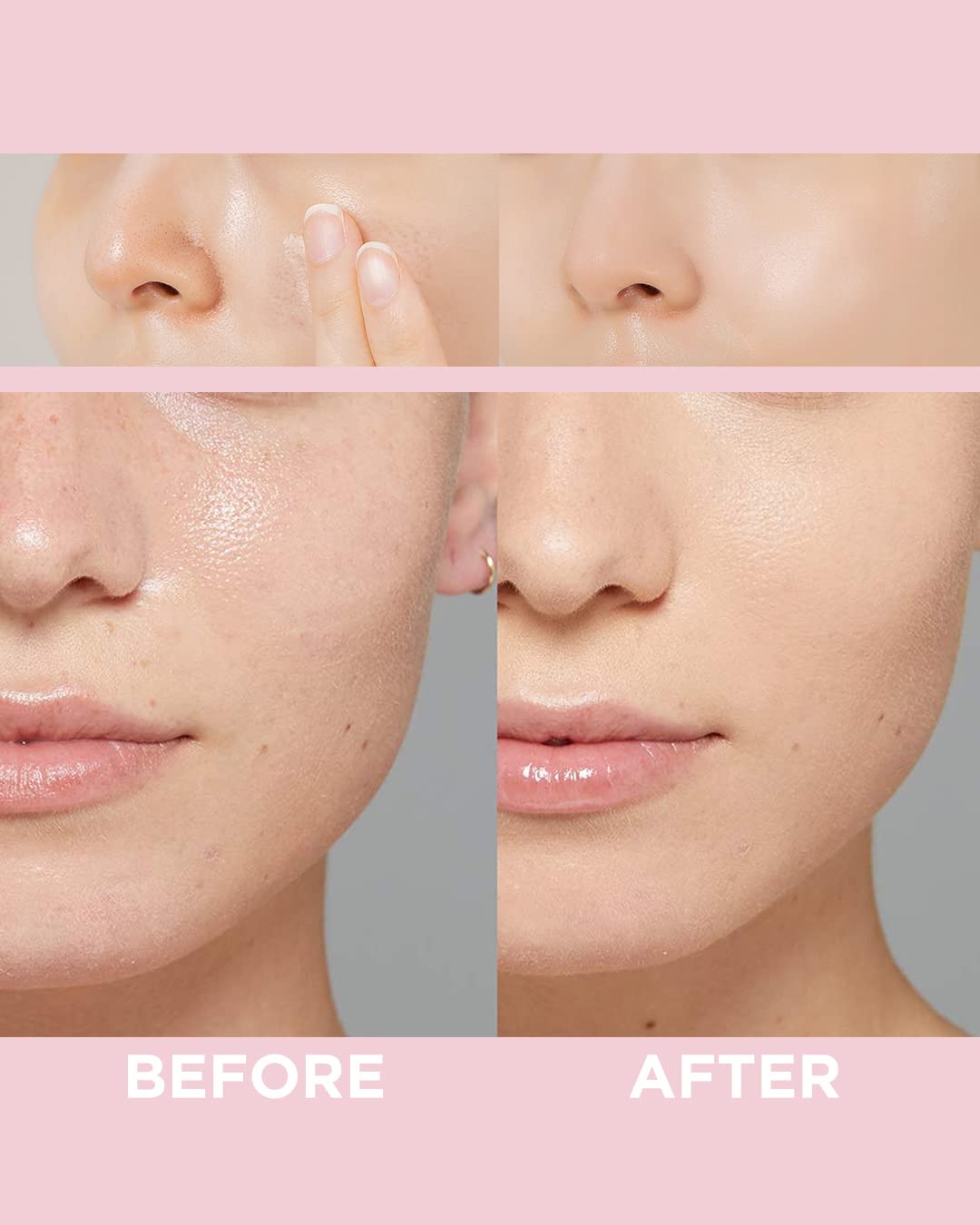 TOUCH IN SOL No Poreblem Primer – Pore Primer for Korean Makeup, Mattifying Primer for Oily Skin, Pore Eraser for Large Pores, Blurring Finish from K Beauty (1.01 fl.oz/30ml)