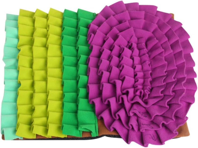 Pet Dog Snuffle Mat Nose Smell Intelligence Training Blanket Sniffing Pad Slow Feeding Bowl Food Dispenser Carpet