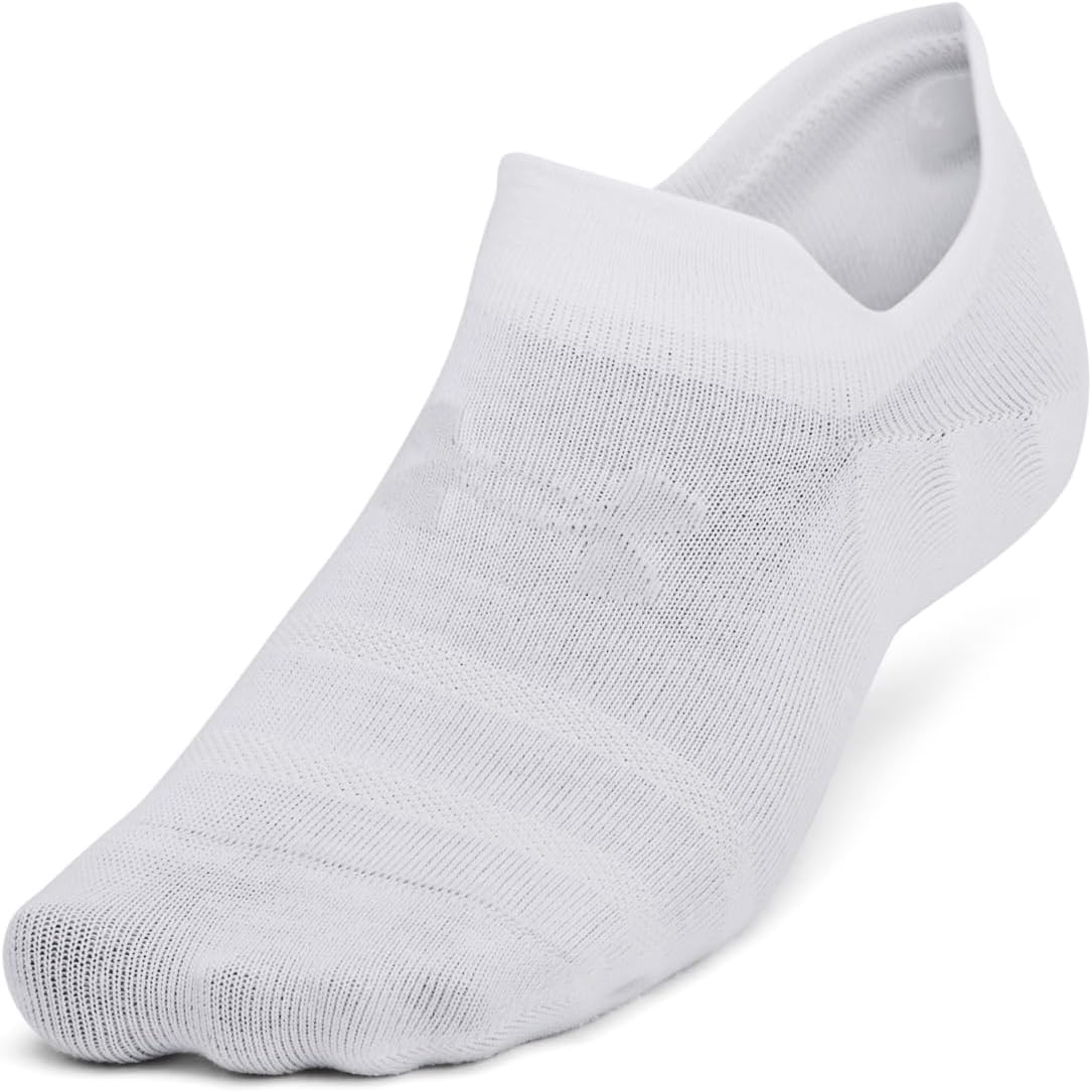 Under Armour Unisex Adult Essential Ultra Low Tab Socks (6-Pack)