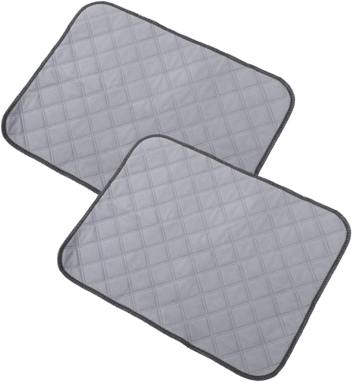Milisten 2pcs Washable Hamster Pee Pads Reusable Guinea Pig Cage Liners Absorbent Training Mat for Animals for Pet Cages