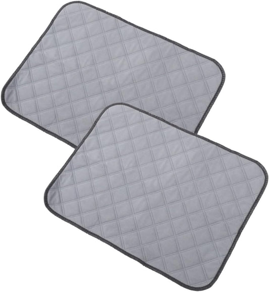 Milisten 2pcs Washable Hamster Pee Pads Reusable Guinea Pig Cage Liners Absorbent Training Mat for Animals for Pet Cages