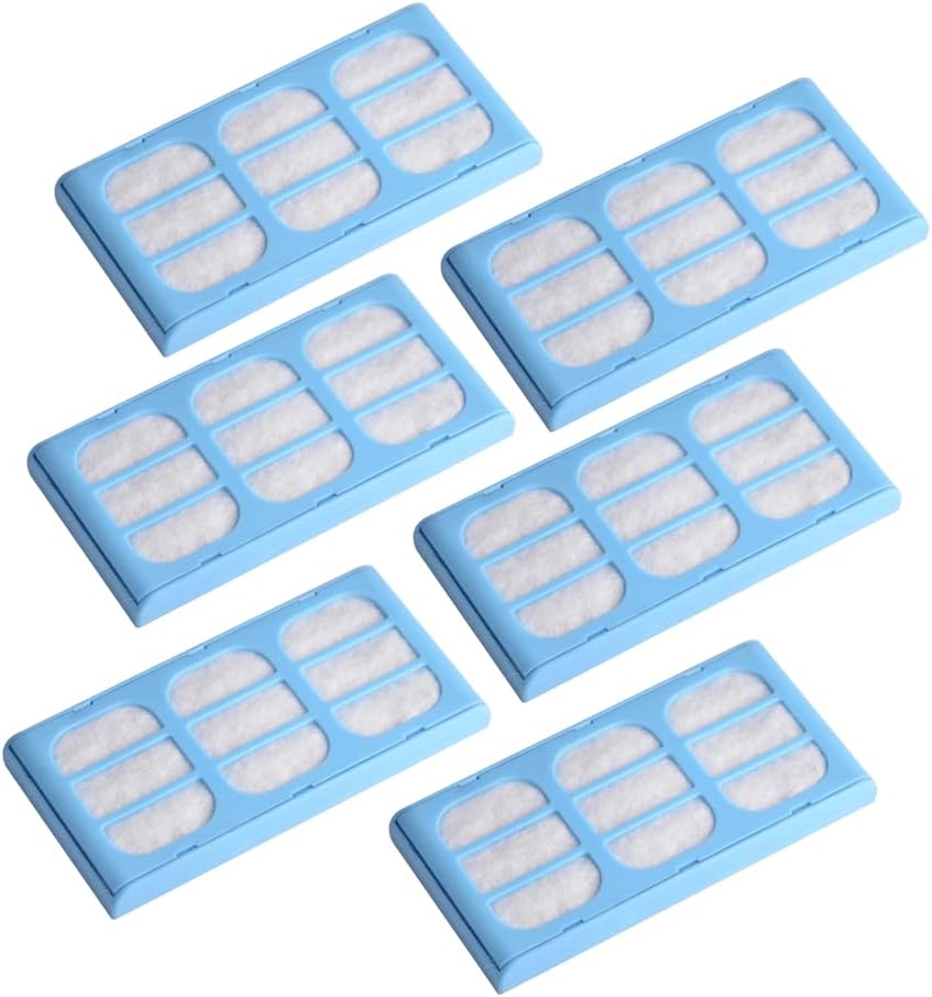 6X Replacement Filter Cartridges Compatible with Cat Mate & Dog Mate 100 fl. Oz. and 70 Fluid Oz Fountains