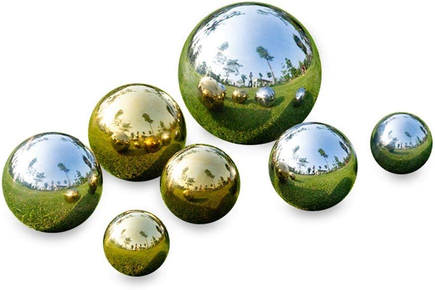 KUNWU SUS304 Stainless Steel Dog Food Slow Feeders Ball - 2" Stops Gulping, Bloat, Indigestion, and Rapid Eating, Fun, Healthy, Prevents Obesity Improves Digestion (Small)