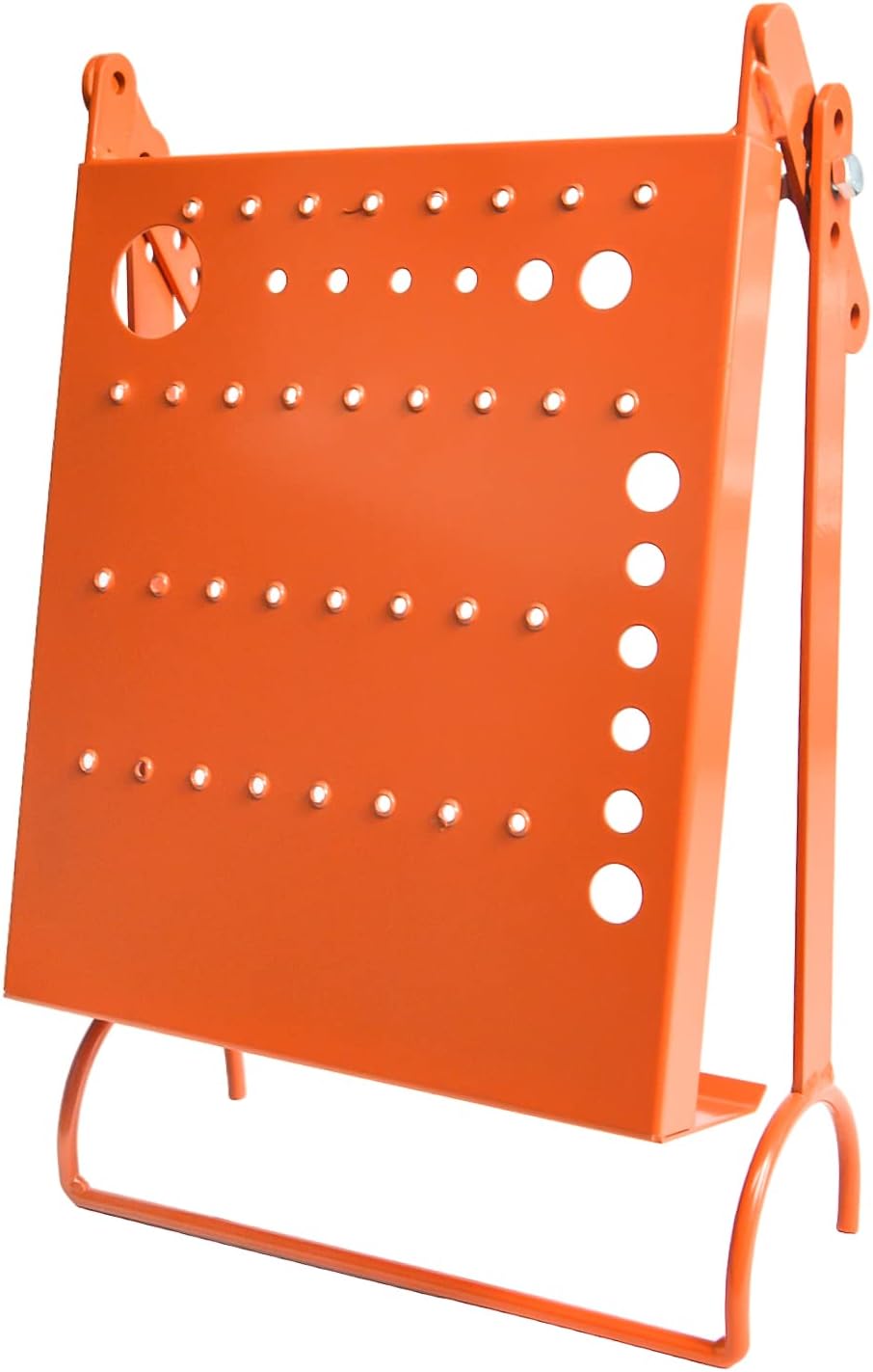 Ladder Platform Accessory, Ladder Work Platform System,Anti-Slip Extension Ladder Tool, Heavy Duty Ladder Work Stand System Accessories Holds 400 Pound (Orange) (Orange)