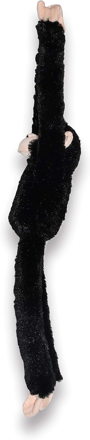 Wild Republic Chimpanzee Plush, Monkey Stuffed Animal, Plush Toy, Gifts for Kids, Hanging 20 Inches , Black
