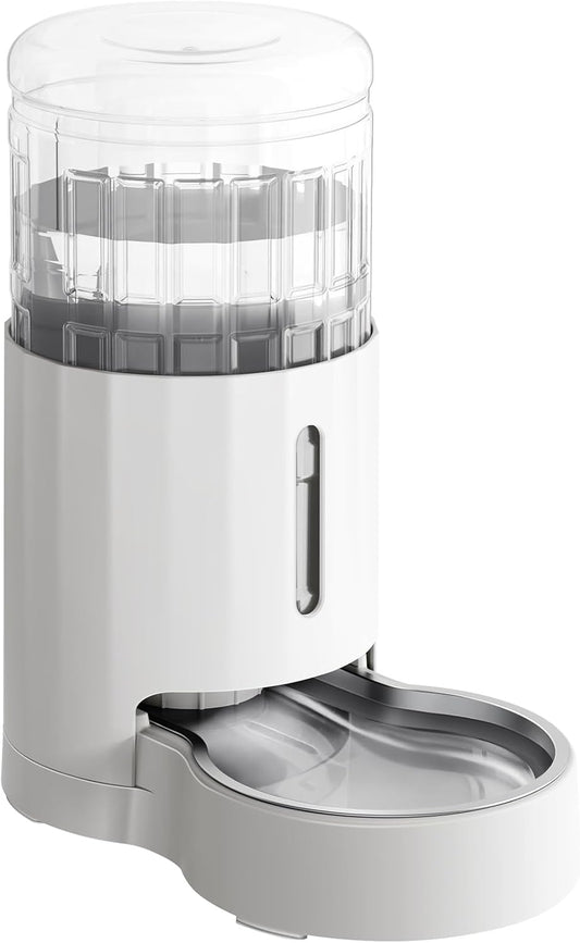 CZPET 4L Pet Water Dispenser Without Electricity Unplugged Automatic Water Bowl Dispenser Gravity Water Dispenser for Cats Water Self Feeder Dog Fountain Dogs Bowl Bottles for Kitten Puppy