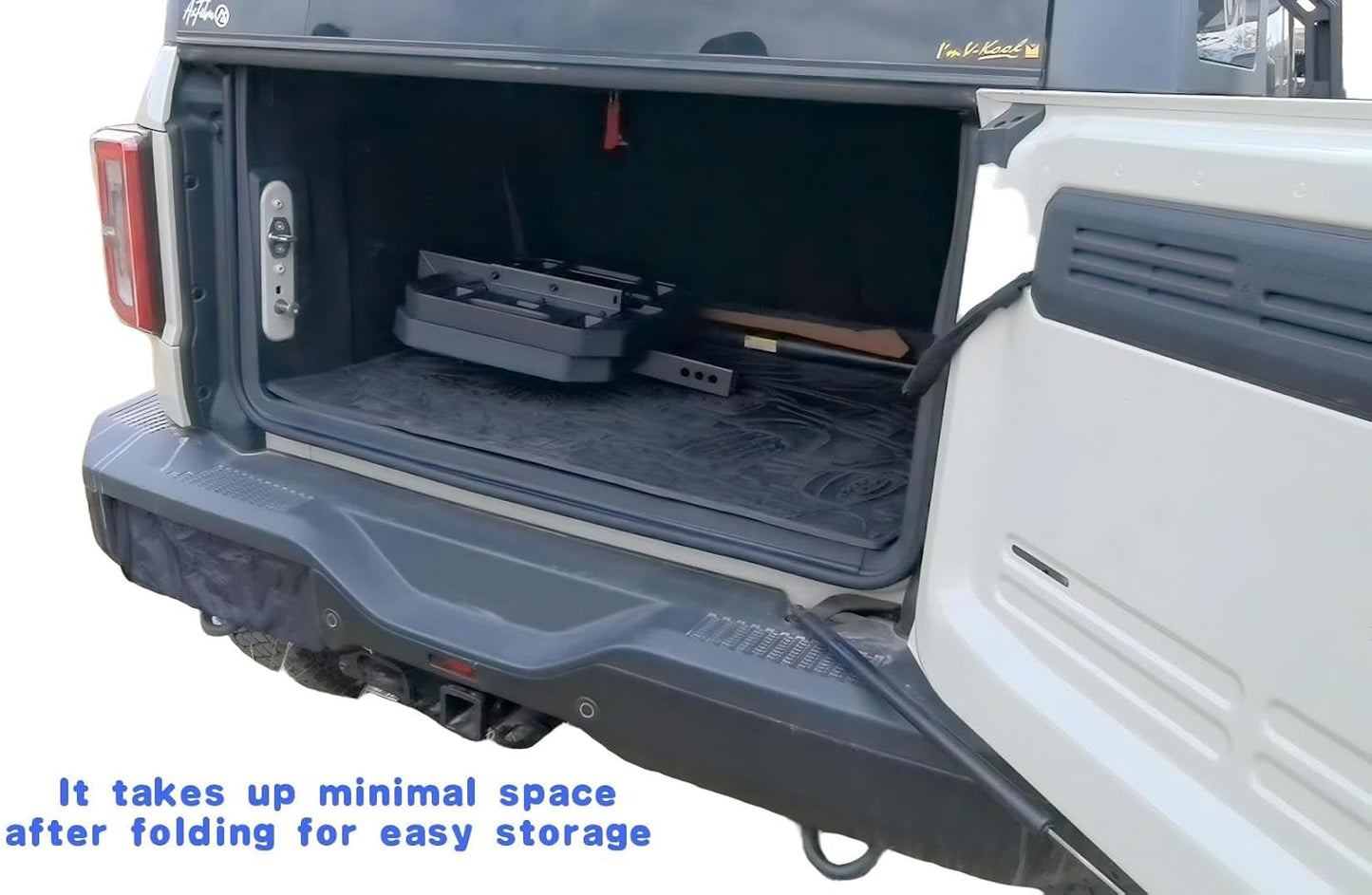 YS03 Two-Stage Foldable Pet Step Hitch Step |Compatible with 2" Hitch Receiver | Helps Dogs Get in & Out of Car Van SUV| Size 20 x‎16 inch.