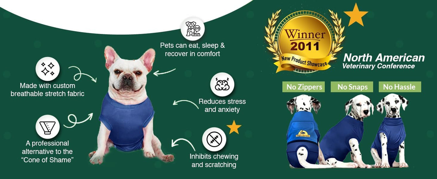 SurgiSnuggly Dog Suspenders for Diapers Female OR Male Disposable Dogggie Diapers Keeper It's A Dog Diaper Holder- Wrap Around Legs for Superior Fit 2XL PP