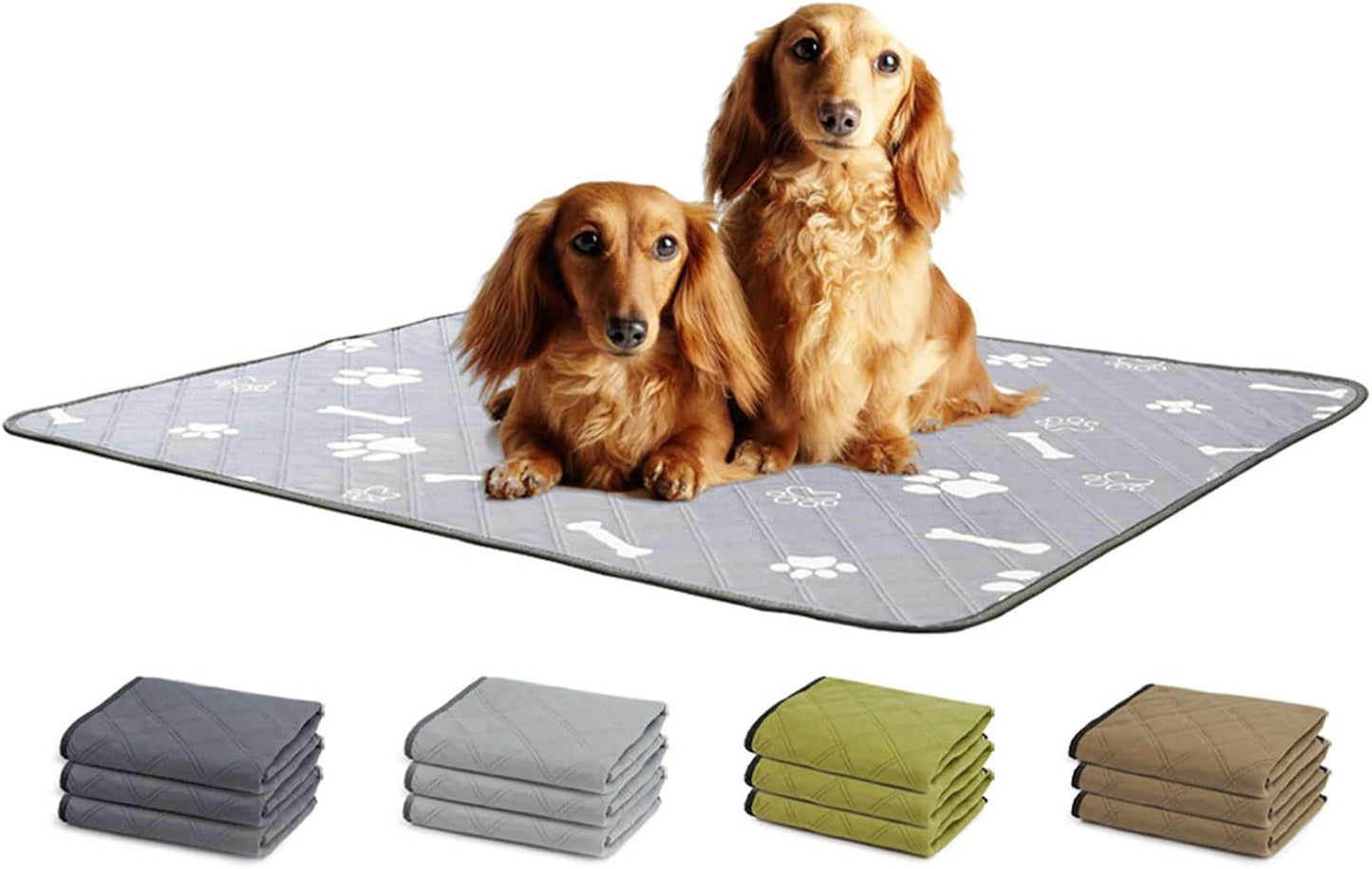 Reusable Dog Pad Pet Training Mat Absorbent Breathable Dog Diaper Mat Doggy Pee Pads Pet Accessories