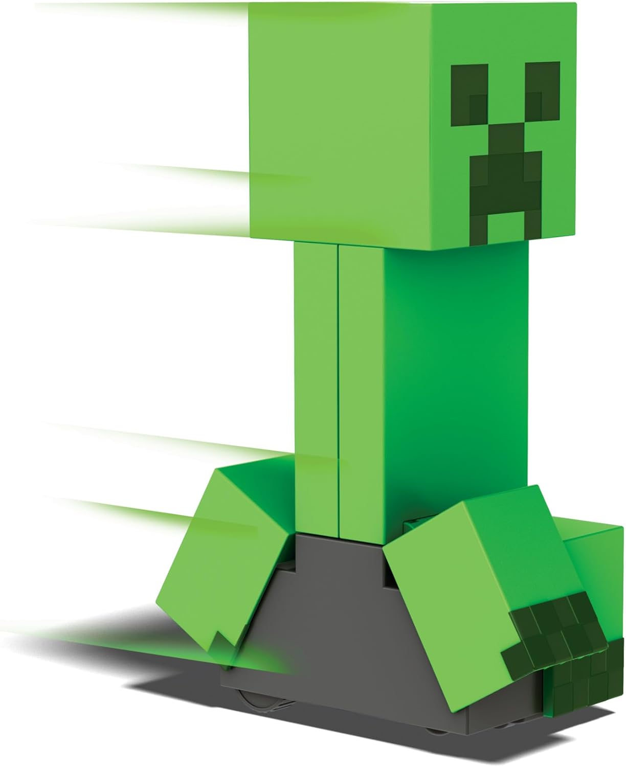 Mattel Minecraft Exploding RC Creeper with Lights & Sounds, 10 Explosion Particles, Game-Authentic Movement & DLC Code