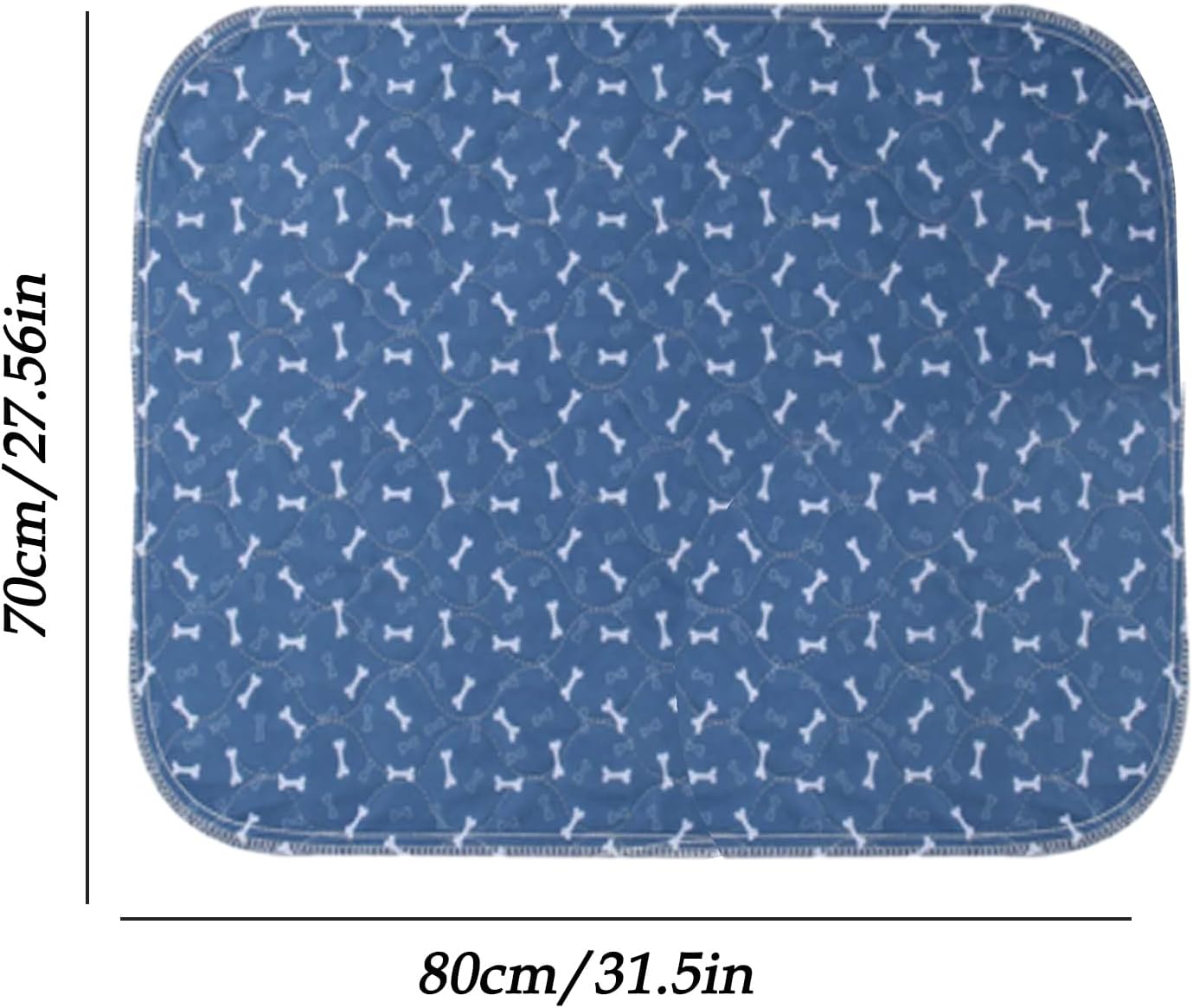 Dog Pee Pads,Leakproof Strong Absorbent - Extra Heavy Absorbency Washable Underpad | for Small Medium Dog Potty Bed Sofa Crate Car Whelping Bed Car